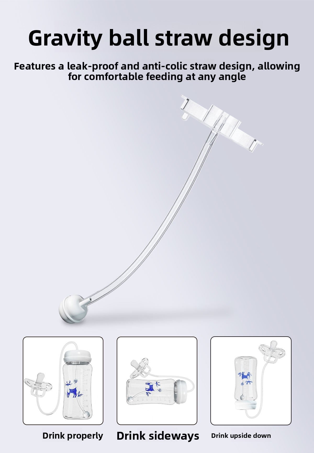 Hands-Free Baby Bottle
