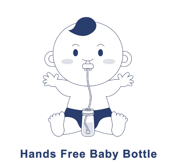 Hands-Free Baby Bottle